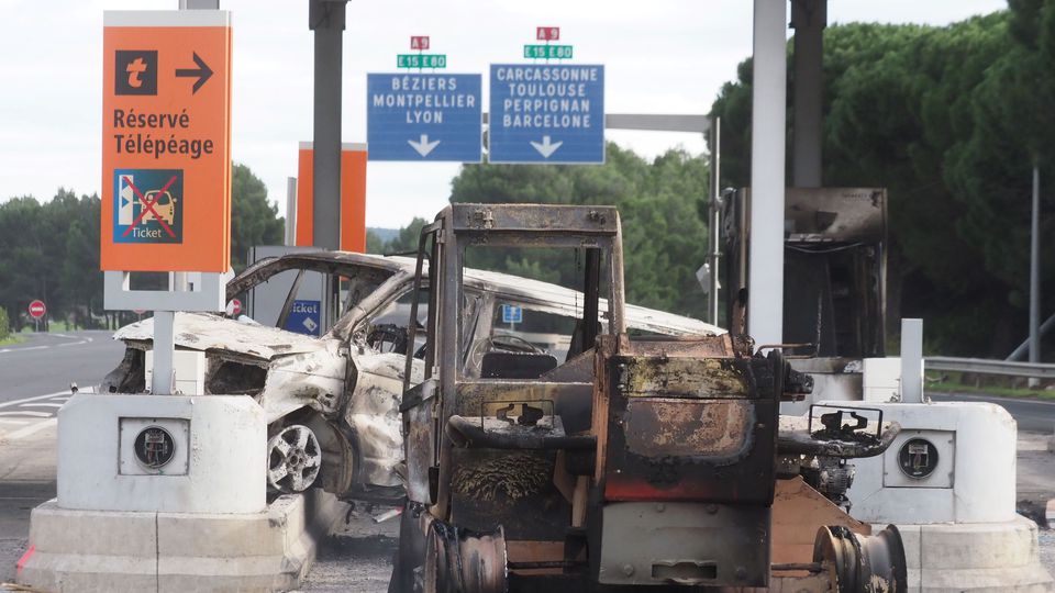 Saccage du péage de Narbonne : prison ferme pour 21 des 31 prévenus