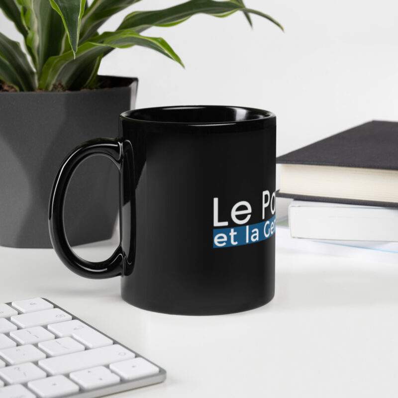 Mug brillant noir – Image 2