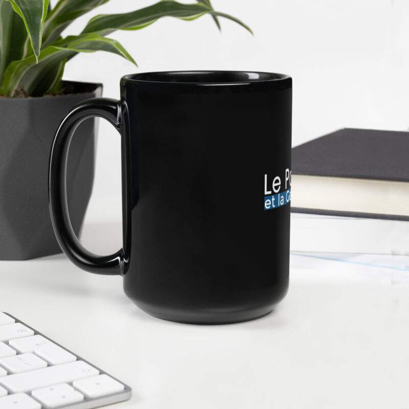 Mug brillant noir
