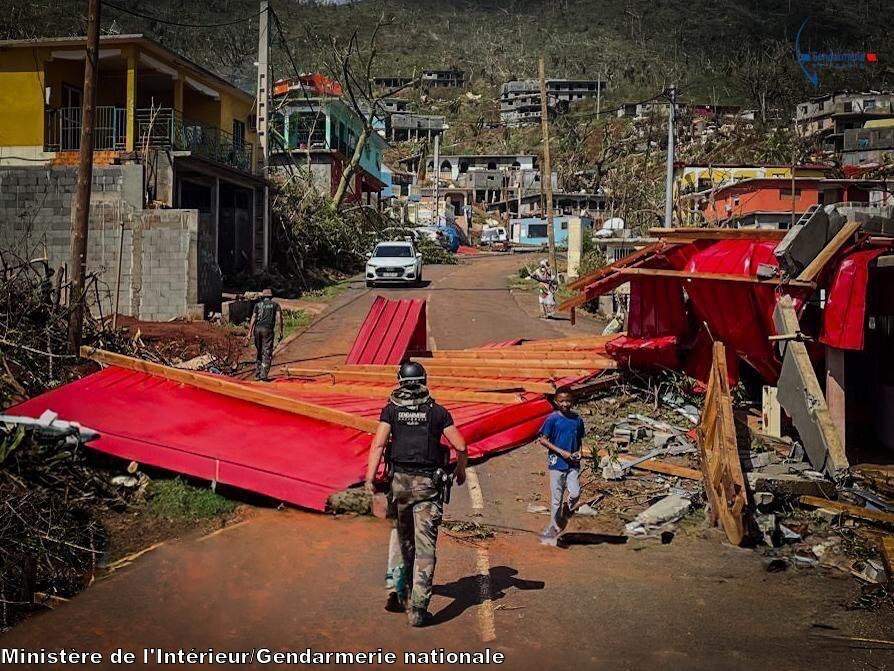 Cyclone Chido : une cagnotte ouverte par la Fondation « Maison de la Gendarmerie »