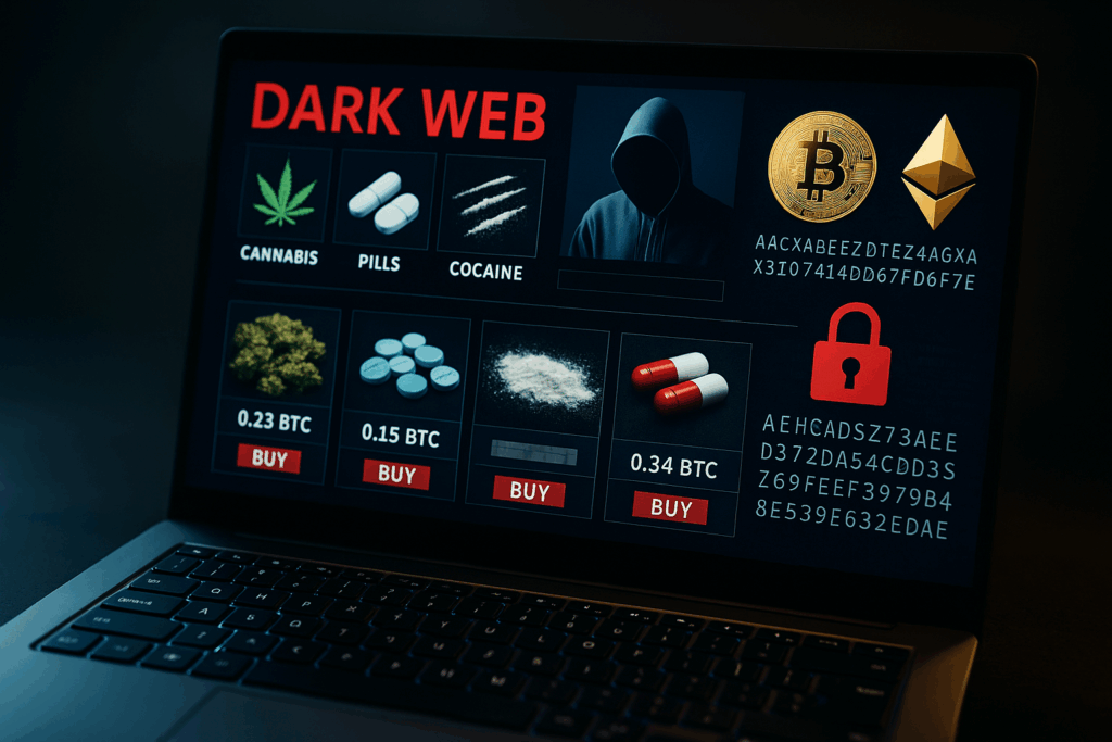 Opération « RapTor » : le darkweb visé, 7 vendeurs de stupéfiants interpellés par l’unité Cyber de la gendarmerie