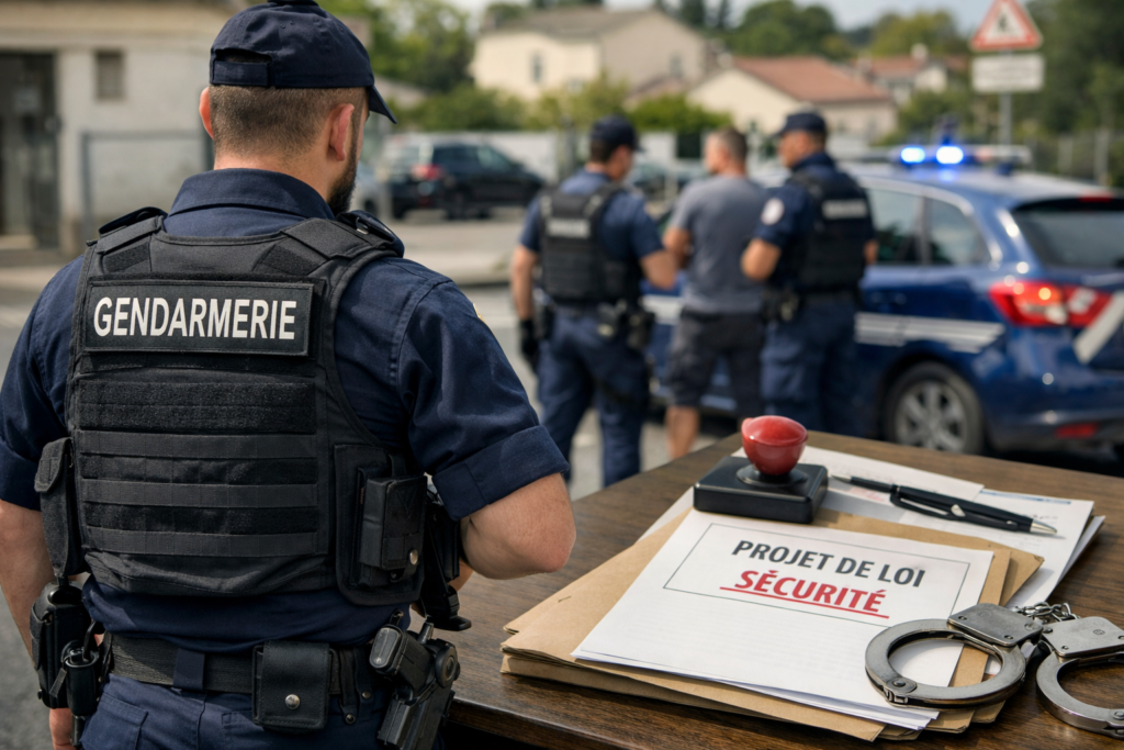 projet de loi sécurité intérieure gendarmerie pouvoirs renforcés