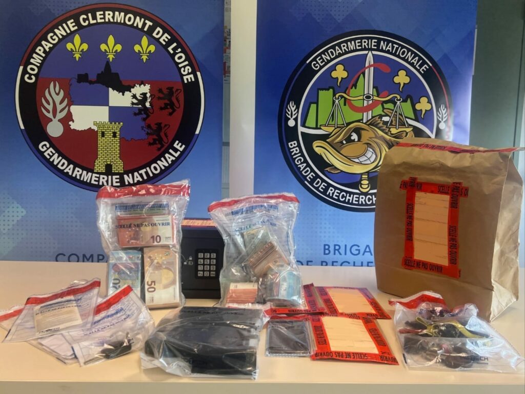 réseau véhicules volés Oise gendarmerie enquête