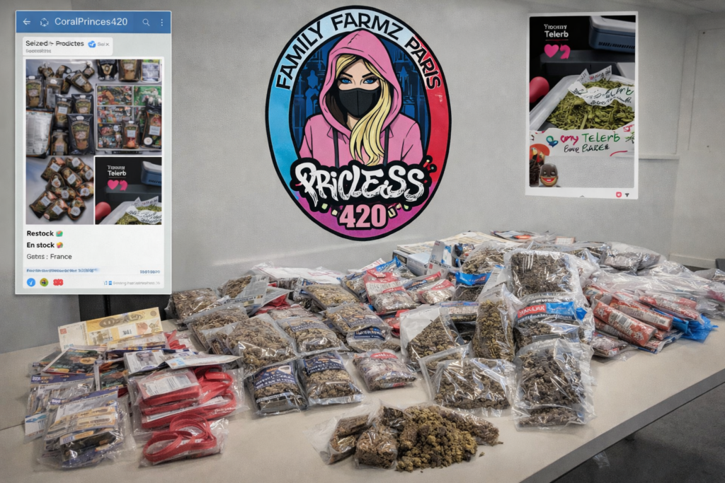 Saisie de cannabis par les gendarmes de la Section de recherches de Bourges