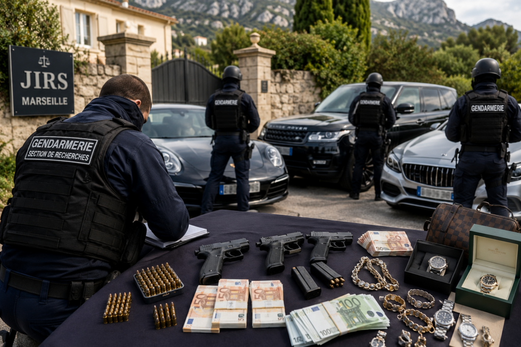 Trafic d’armes : dix mises en examen après une vaste opération de la Gendarmerie dans les Alpes-Maritimes Trafic d'armes démantelé par la Gendarmerie lors d'une opération judiciaire dans les Alpes-Maritimes