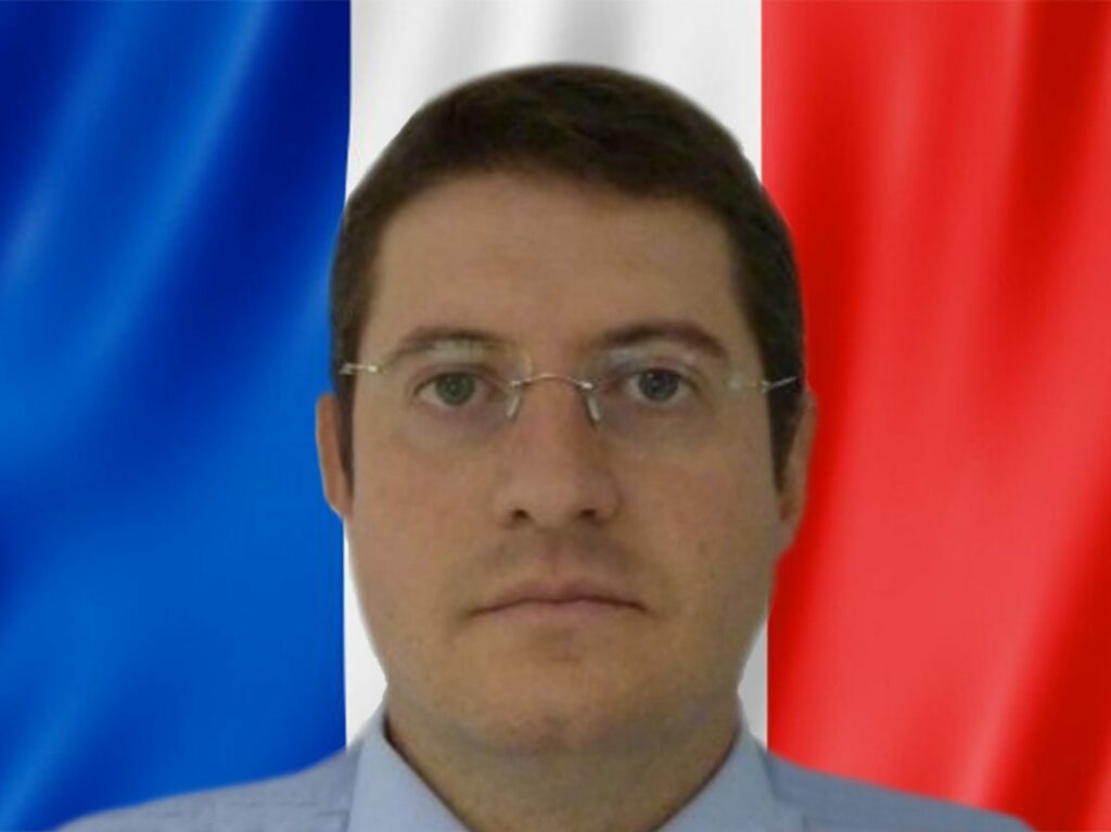 Portrait du major Jean-Christophe Bolloch, enquêteur à la section de recherches de Rennes, mort en service le 25 octobre 2022.