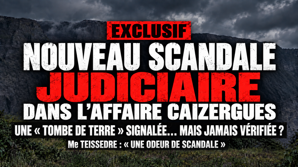 Mathieu Caizergues : un officier de la Gendarmerie signale une « tombe de terre potentielle ». Une piste jamais exploitée