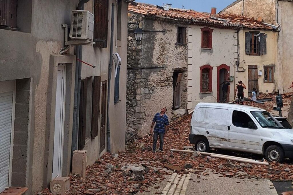 Pomas : Les gendarmes ont été extraordinaires ! Pomas après la tornade du 24 août
