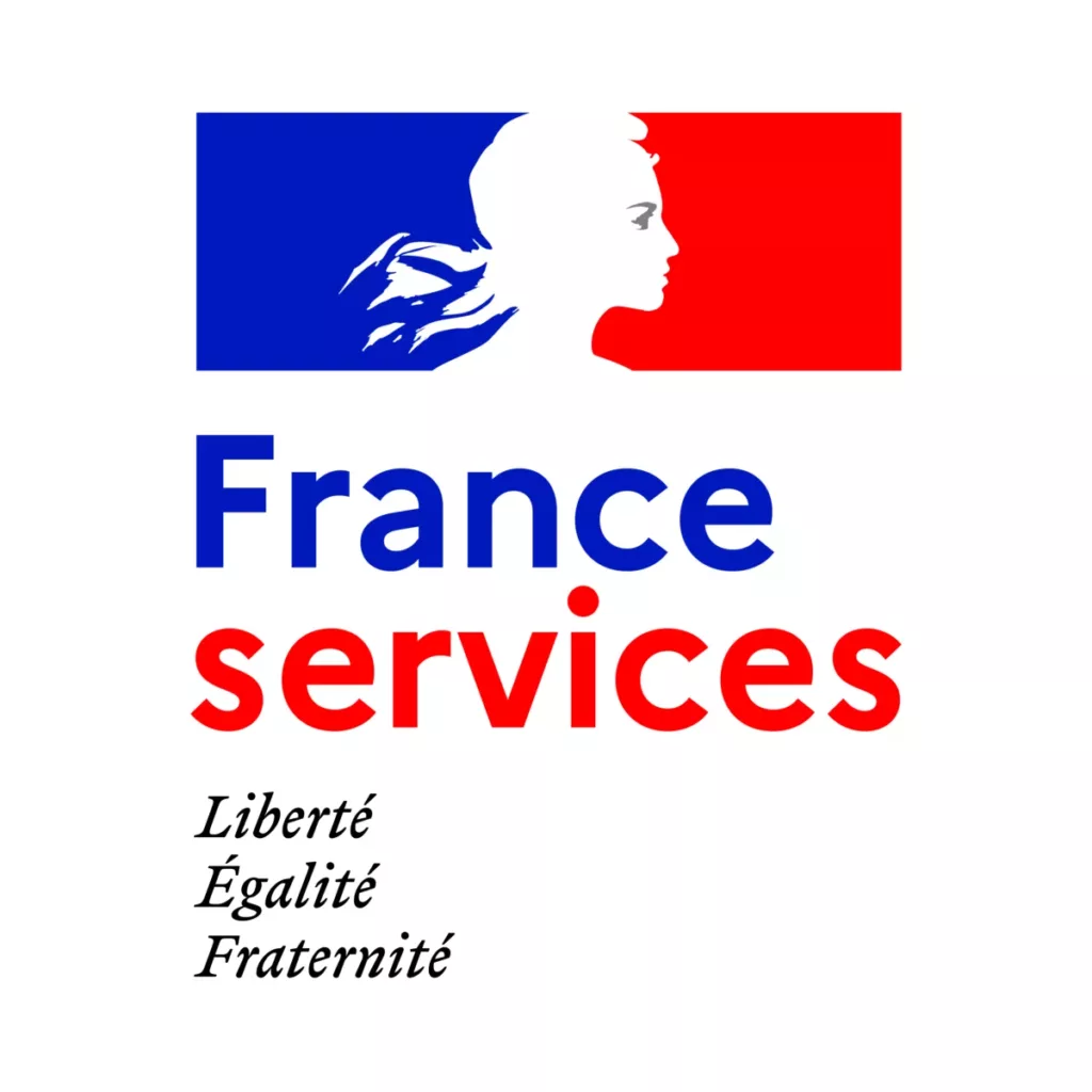 Agde–Pézenas : où rencontrer France Services du 10 au 16 octobre Logo France Services sur fond blanc, utilisé pour identifier le service public.