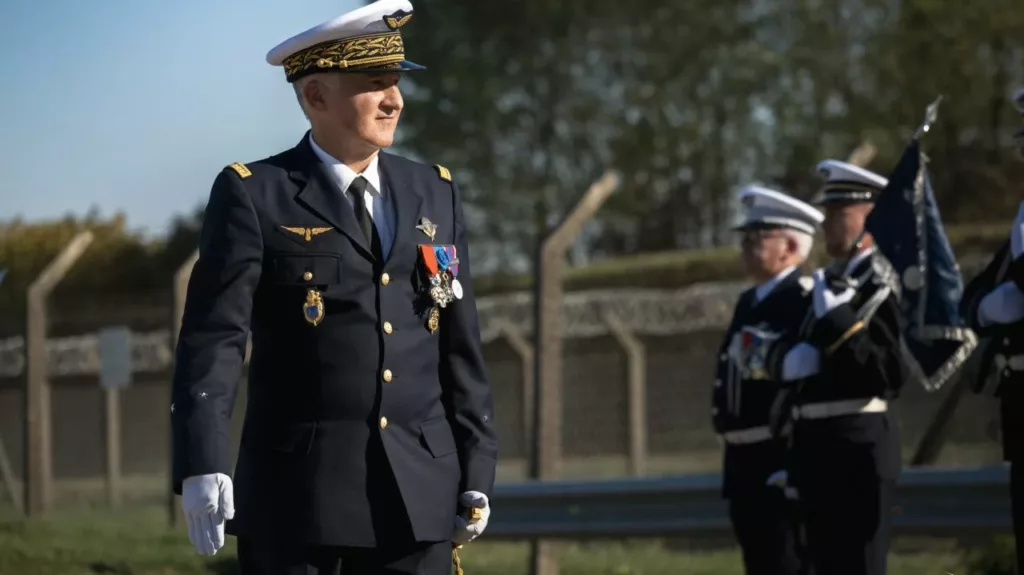 Prise de commandement de la Gendarmerie de l’Air et de l’Espace, le 5 octobre 2026 sur la base aérienne 107 de Vélizy-Villacoublay.